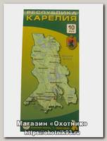 Автокарта Республика Карелия