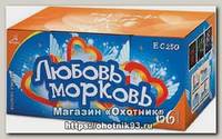 Батареи салютов Русский фейерверк Любовь морковь 66 залпов 1/6/1