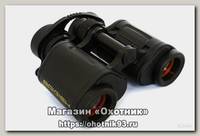 Бинокль КОМЗ БПЦ6 8x30 обрезиненный рубин