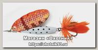 Блесна Abu Garcia Reflex white 12гр K-Red Flash