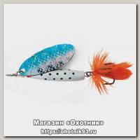 Блесна Abu Garcia Reflex white 12гр S-blue Flash
