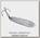 Блесна Cotton Cordell C.C. spoon 14,5гр 5,5см silver 2шт