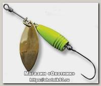 Блесна Crazy Fish Slim Flicker DR №7-GCH 3.5гр