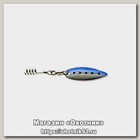 Блесна Ecogear Blade spin round blade S silver 1/2