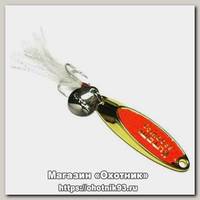 Блесна Kutomi Kastmaster butterfly 20гр 62мм gold-red