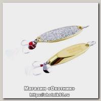 Блесна Kutomi Kastmaster butterfly 30гр 71мм gold-luminous