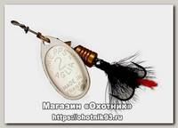 Блесна Mepps Aglia Mouche №2 Silver/Black fly