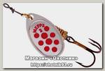 Блесна Mepps Aglia PTS №2 black/Silver dots