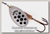 Блесна Mepps Aglia PTS №3 Silver/Black dots