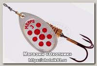 Блесна Mepps Aglia PTS №3 Silver/Red dots