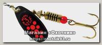 Блесна Mepps COMET BLACK FURY NR FLUO ORANGE 6,5№3