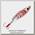 Блесна Mepps Syclops №0 silver/red