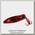 Блесна Mepps Syclops №2 red/platinum