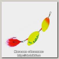 Блесна Mepps Tandem Pike OR/chartreuse/silver