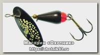 Блесна Mepps XD PLATINUM NOIR/NOIR (3,0гр) №1