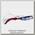 Блесна Premier Fishing Glaider №1 14гр CU с точкой