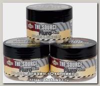 Бойлы Dynamite Baits Pop Ups and dumbells Source white fluro 15мм