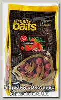 Бойлы Fresh Baits Ах! клубника с конопельской 15мм 1кг