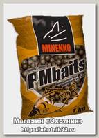 Бойлы MINENKO PMbaits пылящие halibut-палтус 26мм 1кг