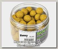Бойлы Rhino Baits Honey мед 20мм банка 350гр пылящие