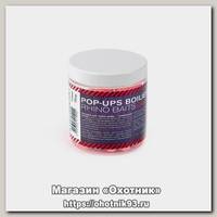 Бойлы Rhino Baits Pop-up Strawberry клубника 12мм 70гр банка