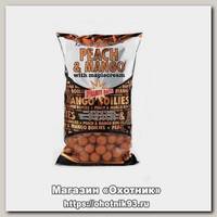 Бойлы тонуш.DYNAMITE BAITS 15мм Peach&Mango DY526 1кг