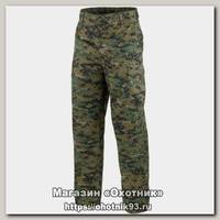 Брюки Mil-tec US Feldhose Typ BDU digital woodland