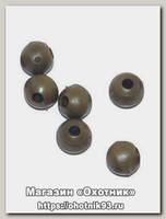 Бусина Korda Safe Zone Rubber Bead Brown 4мм