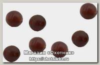 Бусина Nautilus Soft beads dark brown 4мм