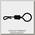 Быстросъем Prologic LM helicopter chod quick change swivel 15шт