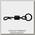 Быстросъем Prologic quick change swivel w/ring 15шт