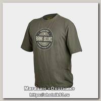 Футболка Prologic Bank bound badge tee green