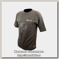 Футболка Prologic Carp sage green с коротким рукавом