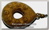 Груз Пох карповый Капля-рамка с шипами 129гр песок и глина