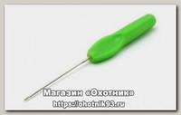 Игла для бойлов Nautilus Baiting needle fluo green