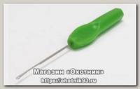 Игла для бойлов Nautilus Splicing needle fluo green