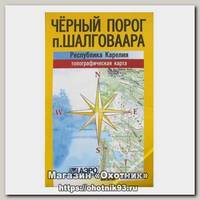 Карта Карелия Черный порог