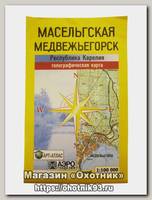 Карта Карелия Медвежегорск