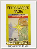 Карта Карелия Петрозаводск