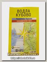 Карта Карелия Водла