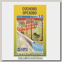 Карта по лесам и озерам Карельского №19