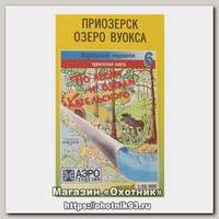 Карта по лесам и озерам Карельского №6