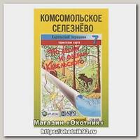 Карта по лесам и озерам Карельского № 7