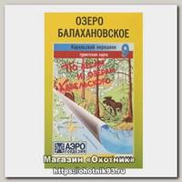 Карта по лесам и озерам Карельского №9