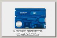 Карта Швейцарская Victorinox SwissCard Lite с инструментами синий