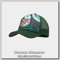 Кепка Buff Trucker cap de young brown callibaetis