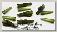 Клипса безопасная Nautilus Lead clip with lock-tail rubber olive