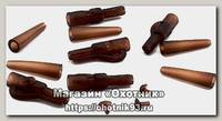 Клипса безопасная Nautilus Lead сlip with lock-tail rubber brown