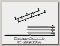 Комплект снэг-баров Nauilus Blacktron Snagbar maxi set 3 rods 35-40см