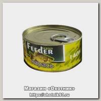 Консервированная зерновая смесь Lion Baits feeder карась 140мл